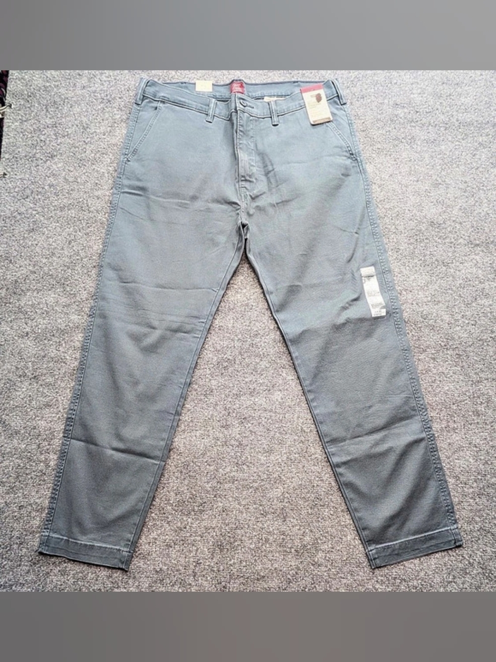 Levi's XX Chino Standard Taper Chinos Blue/Gray Waist 38 x 32 NWT